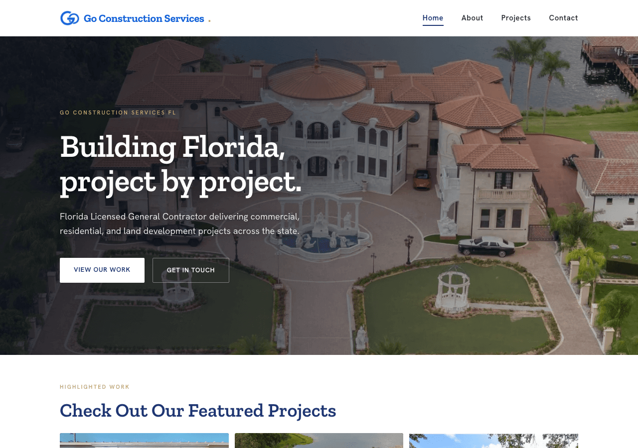 Go Construction Services FL